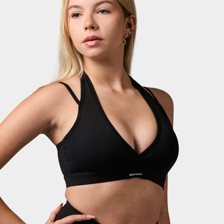 Eclipse Sleek Halter Neck Sports Bra