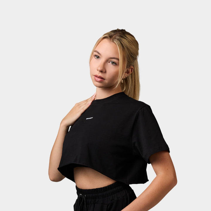 Eclipse Crop Oversized Tee