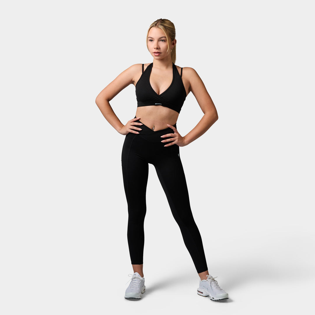 Eclipse Sleek Halter Neck Sports Bra